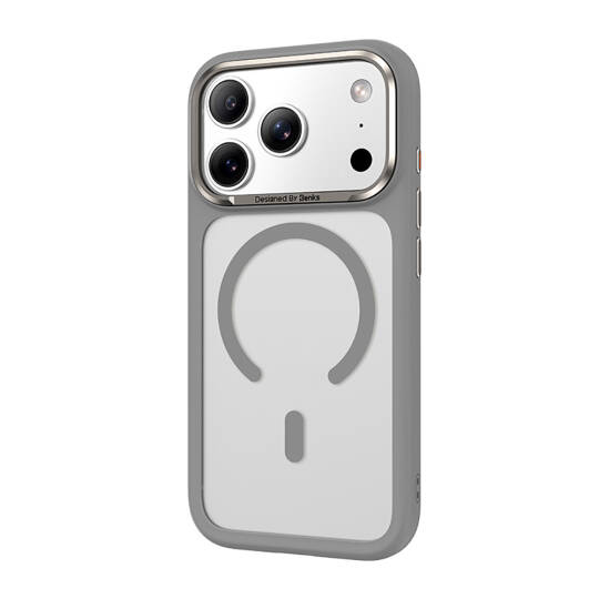 Apple iPhone 17 Pro Max Kılıf M-Safe Şarj Özellikli Benks Mist C-Magnet Kapak - 9
