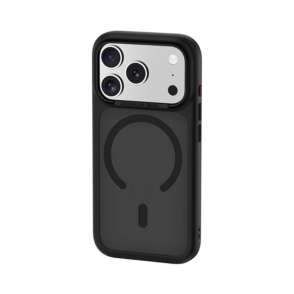 Apple iPhone 17 Pro Max Kılıf M-Safe Şarj Özellikli Benks Mist C-Magnet Kapak - 11