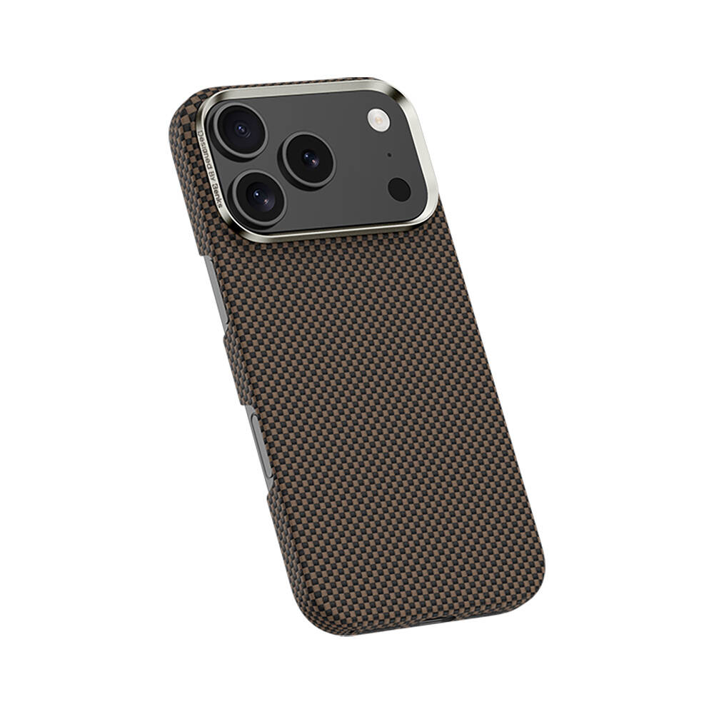 Apple iPhone 17 Pro Max Kılıf M-safe Şarj Özellikli Benks Yeni Seri ArmorTint ArmorAir Kevlar Karbon Kapak - 5