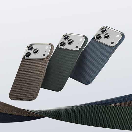 Apple iPhone 17 Pro Max Kılıf M-safe Şarj Özellikli Benks Yeni Seri ArmorTint ArmorAir Kevlar Karbon Kapak - 13