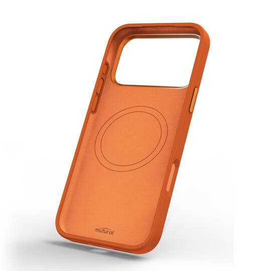 Apple iPhone 17 Pro Max Kılıf M-safe Şarj Özellikli Çiçek Tasarımlı Mutural Flower Serisi Kapak - 3