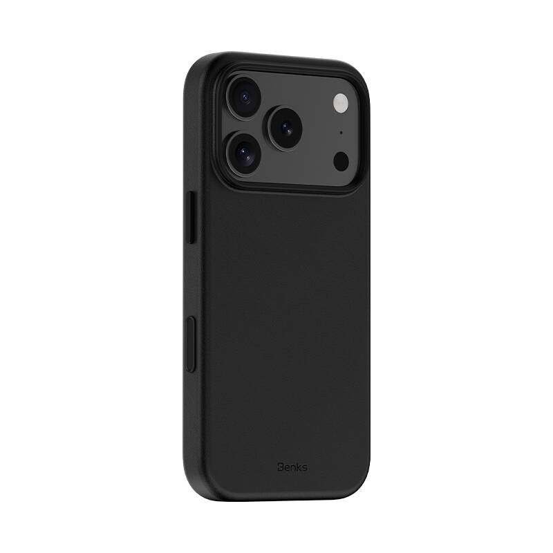 Apple iPhone 17 Pro Max Kılıf M-safe Şarj Özellikli Çizilmeye Dayanıklı Benks VitaPro Serisi PU Deri Kapak - 5