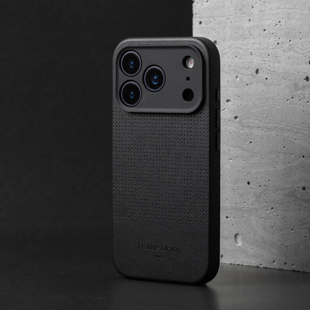 Apple iPhone 17 Pro Max Kılıf M-safe Şarj Özellikli Deri Dokulu Native Union 2025 Active Serisi Kapak - 26