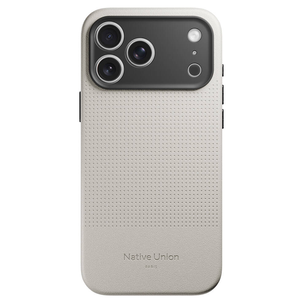 Apple iPhone 17 Pro Max Kılıf M-safe Şarj Özellikli Deri Dokulu Native Union 2025 Active Serisi Kapak - 13