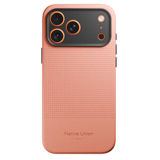 Apple iPhone 17 Pro Max Kılıf M-safe Şarj Özellikli Deri Dokulu Native Union 2025 Active Serisi Kapak - 9