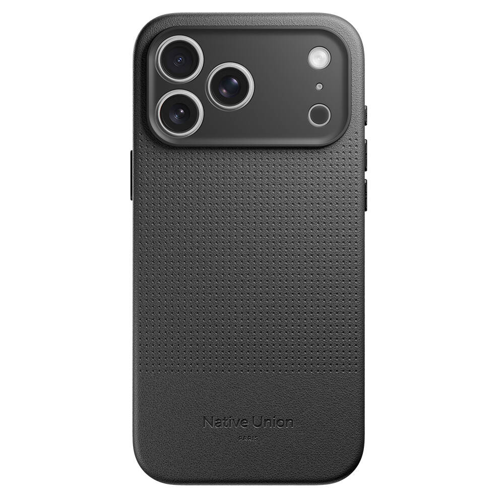 Apple iPhone 17 Pro Max Kılıf M-safe Şarj Özellikli Deri Dokulu Native Union 2025 Active Serisi Kapak - 5
