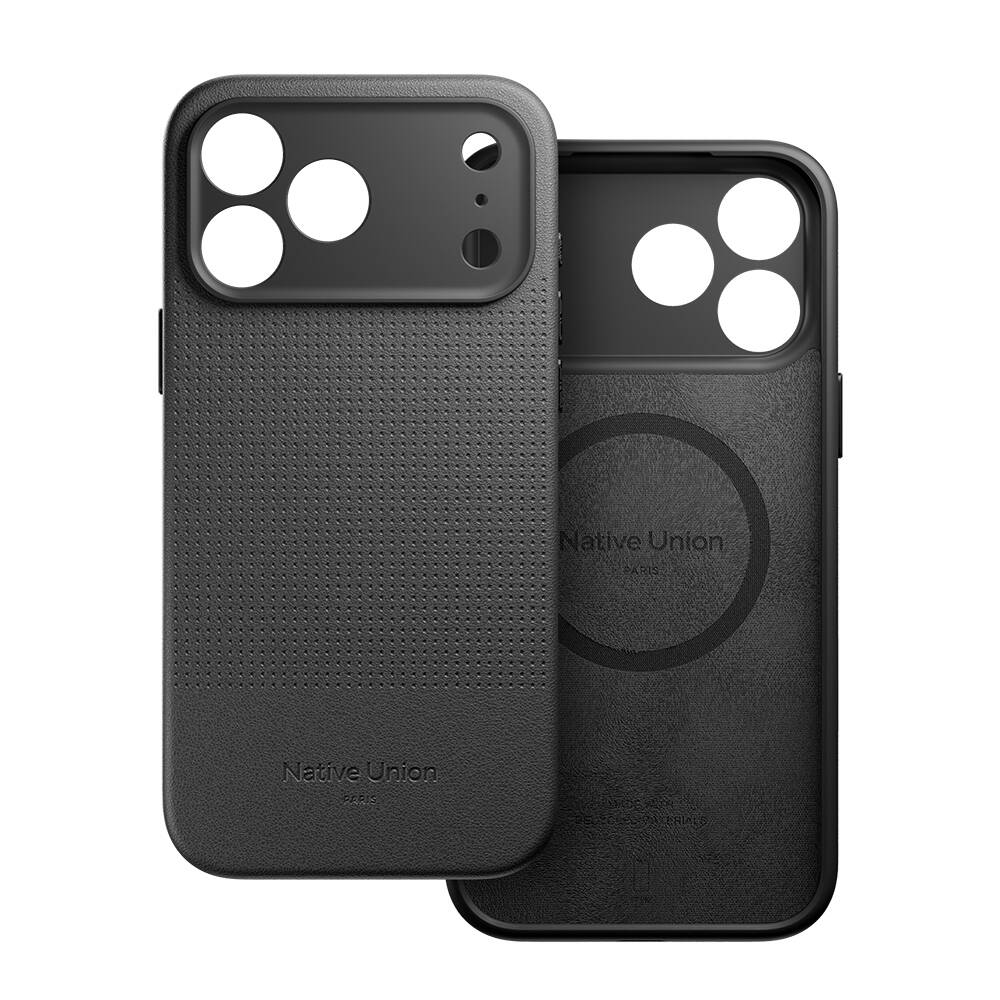 Apple iPhone 17 Pro Max Kılıf M-safe Şarj Özellikli Deri Dokulu Native Union 2025 Active Serisi Kapak - 8