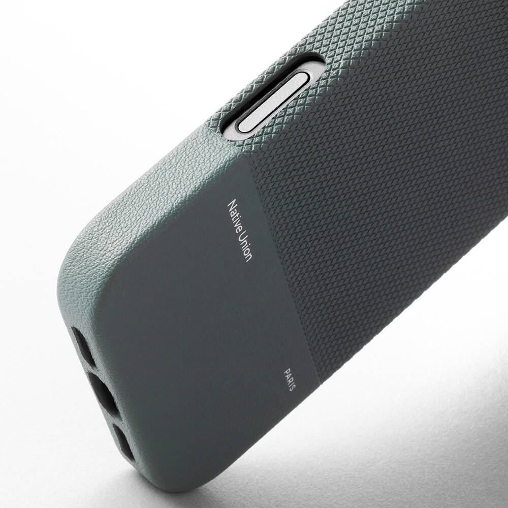 Apple iPhone 17 Pro Max Kılıf M-safe Şarj Özellikli Deri Dokulu Native Union RE Classic Serisi Kapak - 33