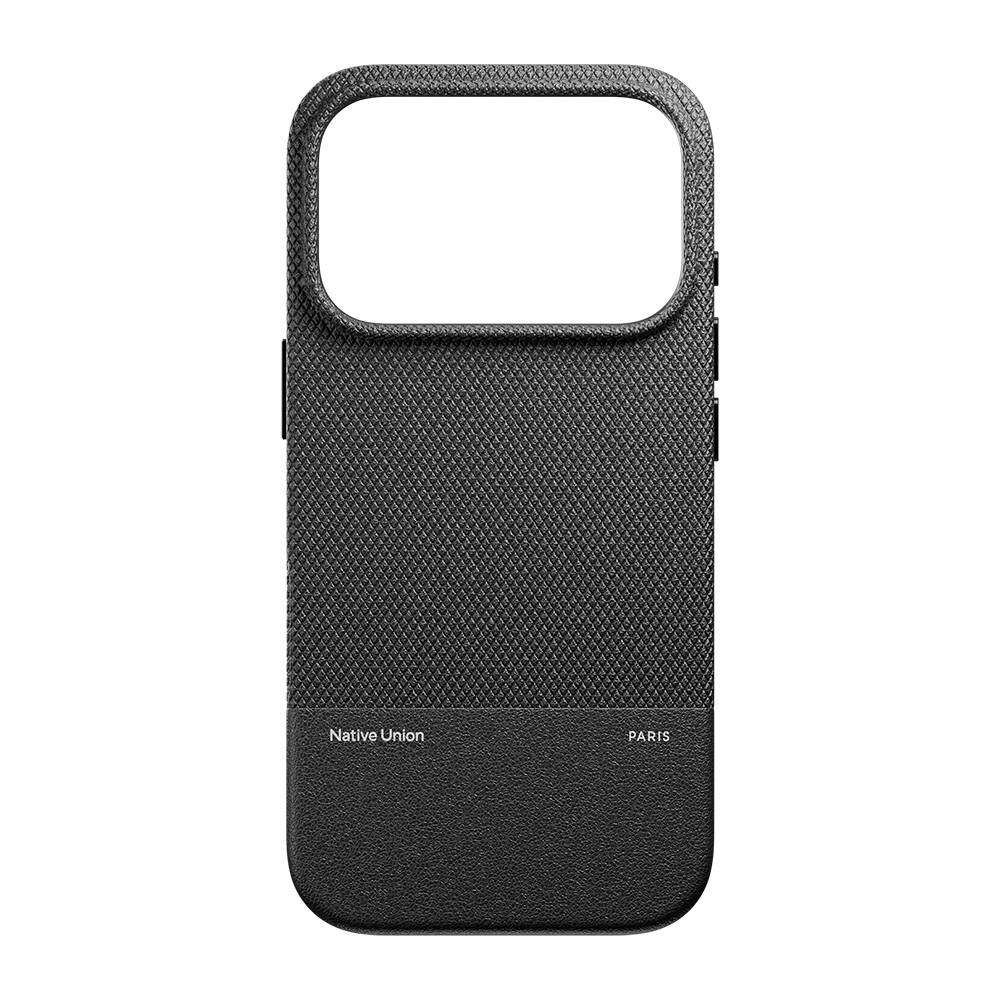 Apple iPhone 17 Pro Max Kılıf M-safe Şarj Özellikli Deri Dokulu Native Union RE Classic Serisi Kapak - 21