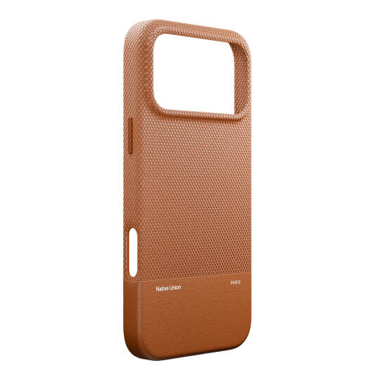 Apple iPhone 17 Pro Max Kılıf M-safe Şarj Özellikli Deri Dokulu Native Union RE Classic Serisi Kapak - 15