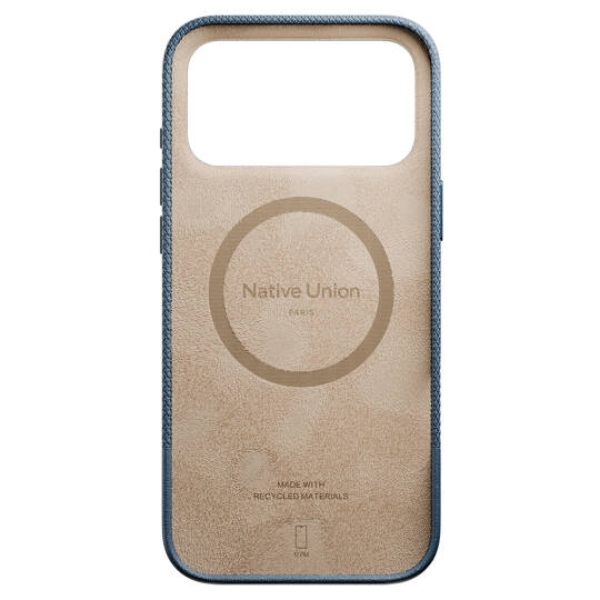 Apple iPhone 17 Pro Max Kılıf M-safe Şarj Özellikli Deri Dokulu Native Union RE Classic Serisi Kapak - 2