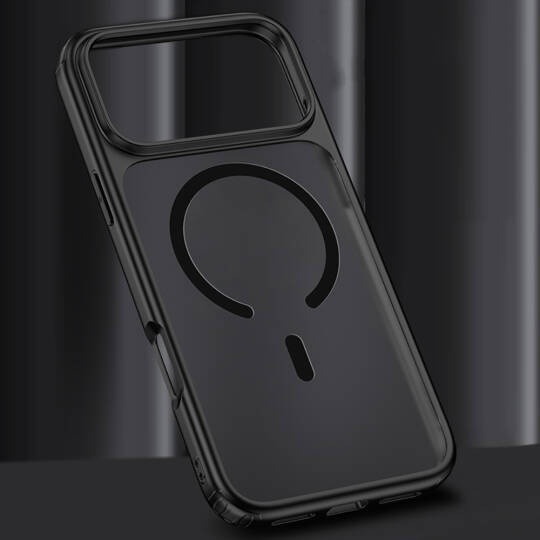 Apple iPhone 17 Pro Max Kılıf M-safe Şarj Özellikli Mat Arka Yüzey Wlons Lola Kapak - 9