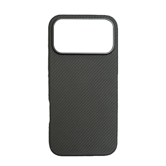 Apple iPhone 17 Pro Max Kılıf M-safe Şarj Özellikli Mohseven 600D Aramid Fiber Kapak