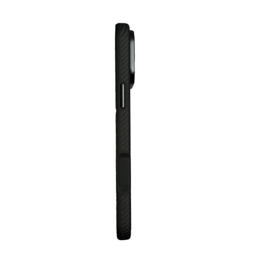Apple iPhone 17 Pro Max Kılıf M-safe Şarj Özellikli Mohseven 600D Aramid Fiber Kapak - 5