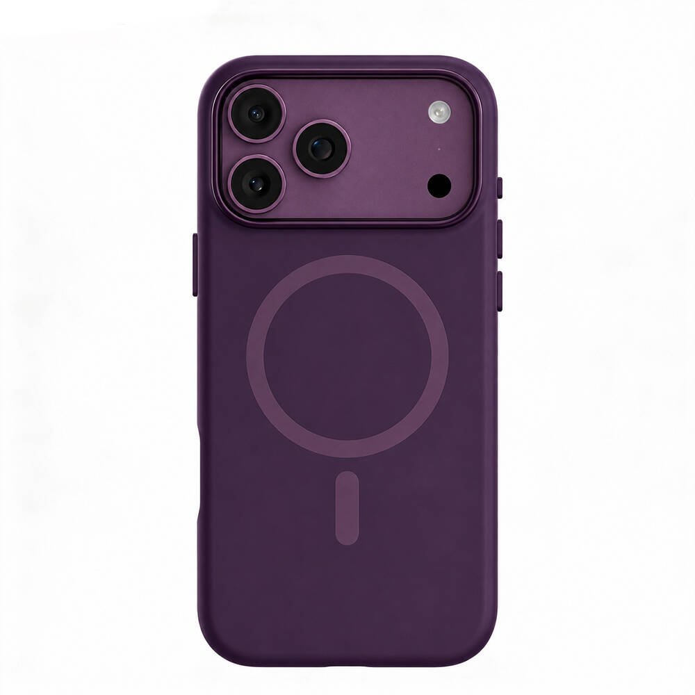 Apple iPhone 17 Pro Max Kılıf M-safe Şarj Özellikli Mutural Pure Serisi Kapak - 13