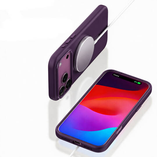 Apple iPhone 17 Pro Max Kılıf M-safe Şarj Özellikli Mutural Pure Serisi Kapak - 18