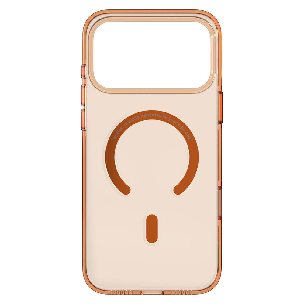 Apple iPhone 17 Pro Max Kılıf M-safe Şarj Özellikli O-Ring Şeffaf Kajsa Trans Shield Serisi Kapak - 11