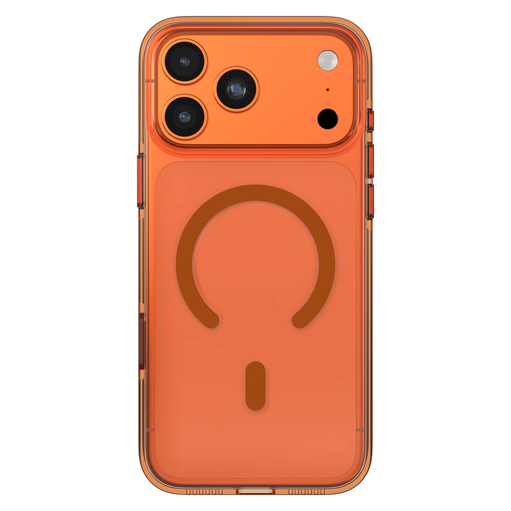 Apple iPhone 17 Pro Max Kılıf M-safe Şarj Özellikli O-Ring Şeffaf Kajsa Trans Shield Serisi Kapak - 3