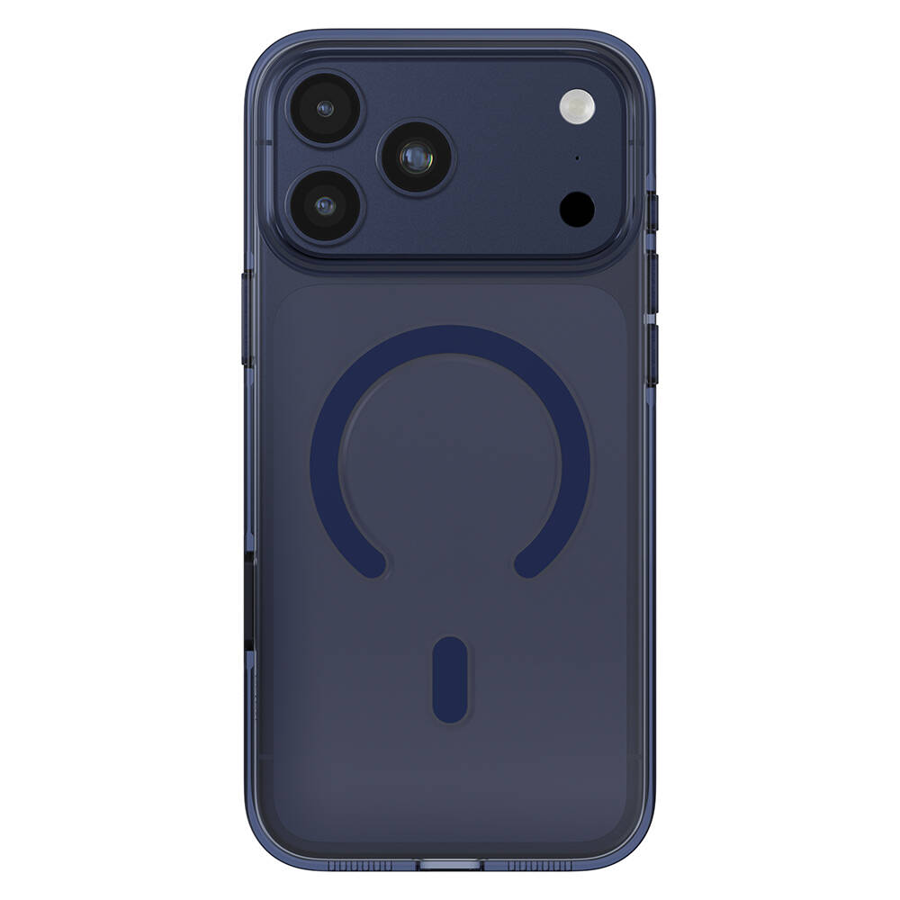 Apple iPhone 17 Pro Max Kılıf M-safe Şarj Özellikli O-Ring Şeffaf Kajsa Trans Shield Serisi Kapak - 2
