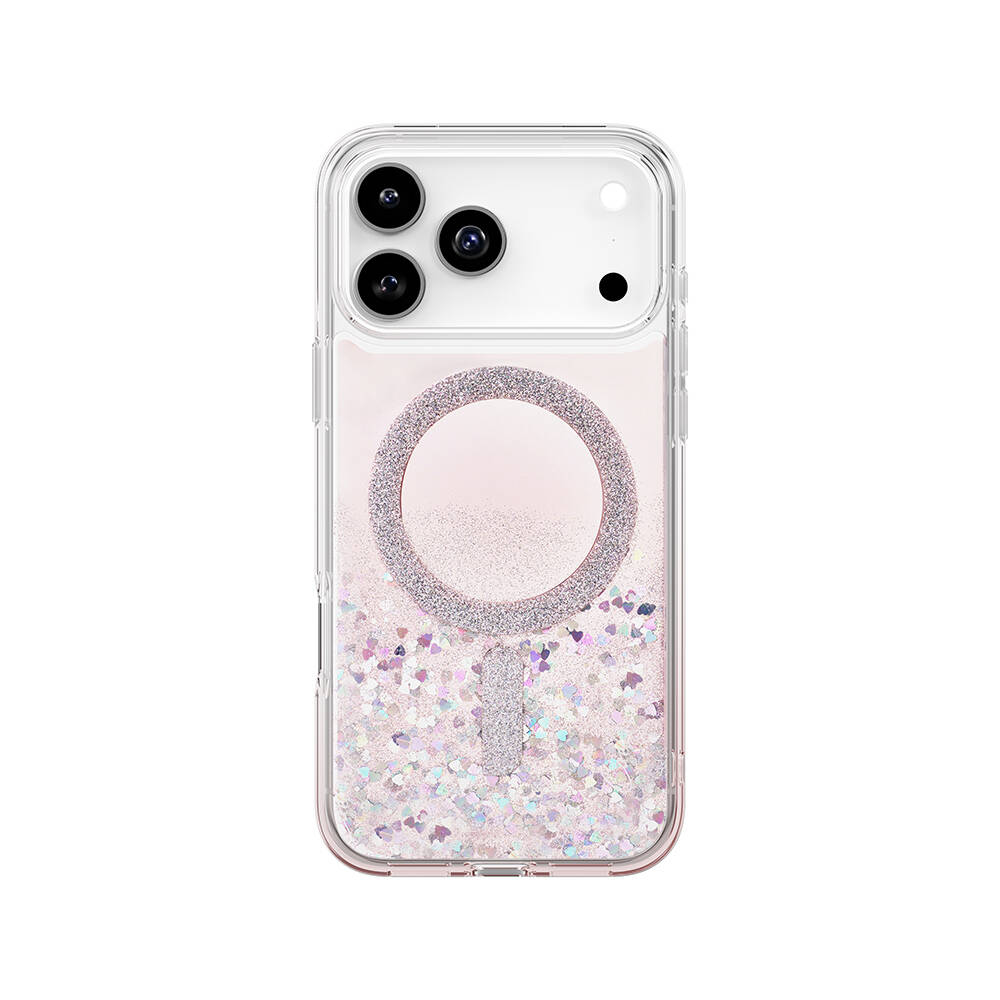 Apple iPhone 17 Pro Max Kılıf M-safe Şarj Özellikli Parlak Halkalı Coehl Solea Kapak - 1