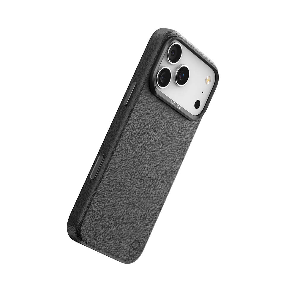 Apple iPhone 17 Pro Max Kılıf M-Safe Şarj Özellikli Polimerik Deri Raptic Urban Nano Kapak - 6