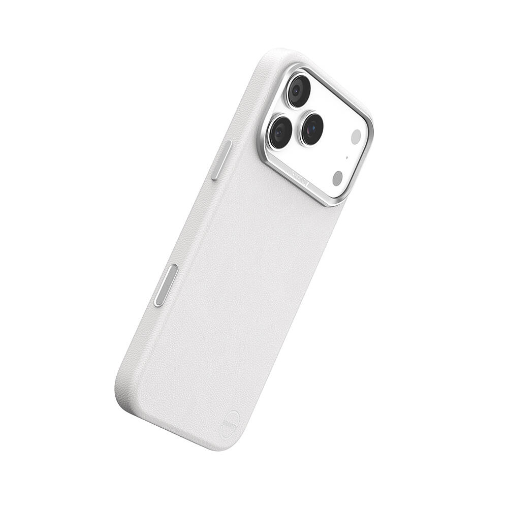 Apple iPhone 17 Pro Max Kılıf M-Safe Şarj Özellikli Polimerik Deri Raptic Urban Nano Kapak - 13