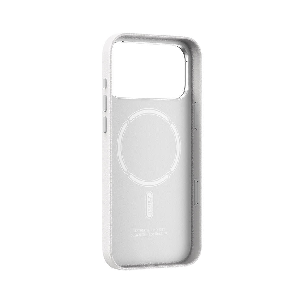 Apple iPhone 17 Pro Max Kılıf M-Safe Şarj Özellikli Polimerik Deri Raptic Urban Nano Kapak - 14