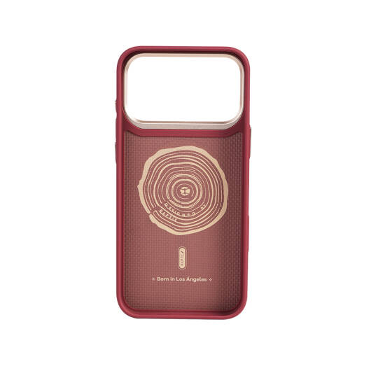 Apple iPhone 17 Pro Max Kılıf M-safe Şarj Özellikli Raptic Aramid Dual Grid Serisi Karbon Kapak - 19