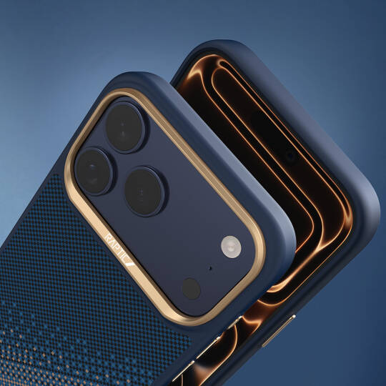 Apple iPhone 17 Pro Max Kılıf M-safe Şarj Özellikli Raptic Aramid Dual Serenity Serisi Karbon Kapak - 16