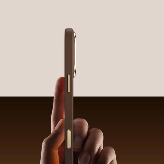 Apple iPhone 17 Pro Max Kılıf M-safe Şarj Özellikli Raptic Aramid Dual Serenity Serisi Karbon Kapak - 7