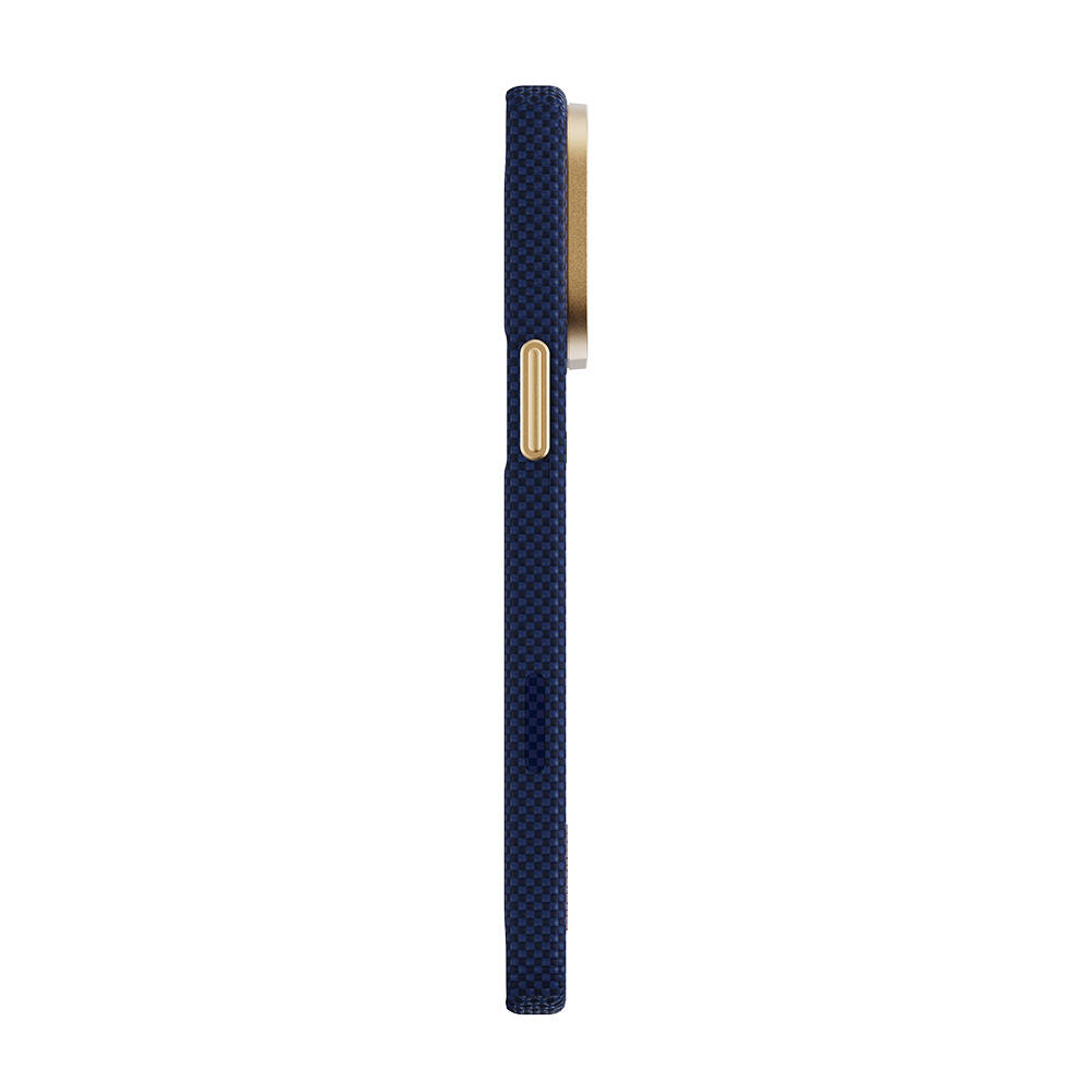 Apple iPhone 17 Pro Max Kılıf M-safe Şarj Özellikli Raptic Aramid Skin Chivalry Serisi Karbon Kapak - 13
