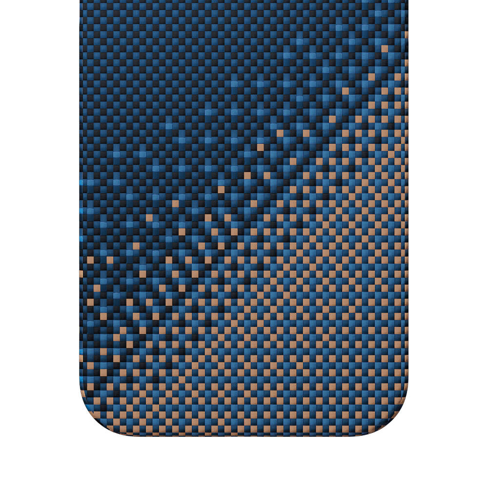Apple iPhone 17 Pro Max Kılıf M-safe Şarj Özellikli Raptic Aramid Skin Serenity Serisi Karbon Kapak - 8