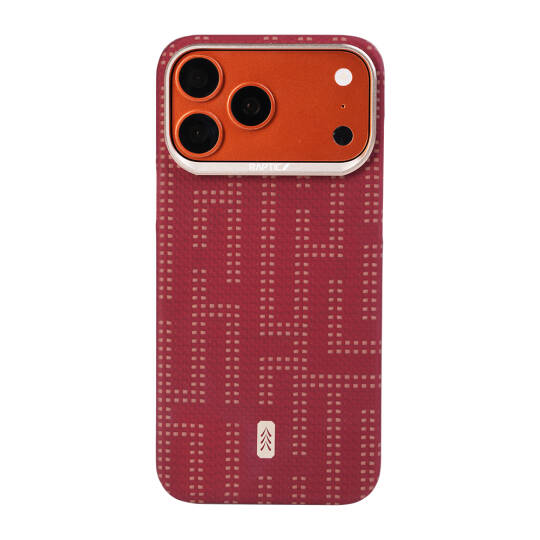 Apple iPhone 17 Pro Max Kılıf M-safe Şarj Özellikli Raptic Aramid Skin Serisi Karbon Kapak - 9