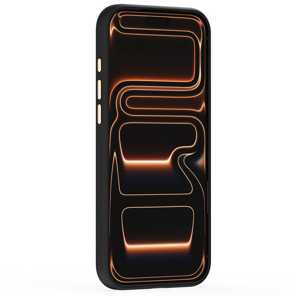 Apple iPhone 17 Pro Max Kılıf M-safe Şarj Özellikli Raptic Aramid Skin Serisi Karbon Kapak - 2