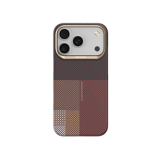 Apple iPhone 17 Pro Max Kılıf M-safe Şarj Özellikli Raptic Aramid Skin Transform Serisi Karbon Kapak - 3