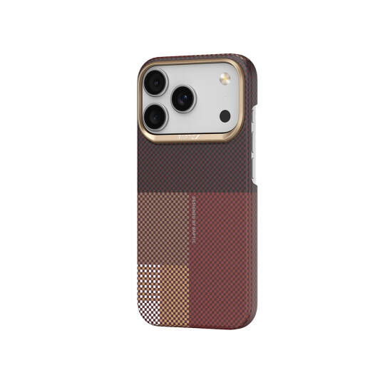 Apple iPhone 17 Pro Max Kılıf M-safe Şarj Özellikli Raptic Aramid Skin Transform Serisi Karbon Kapak - 11
