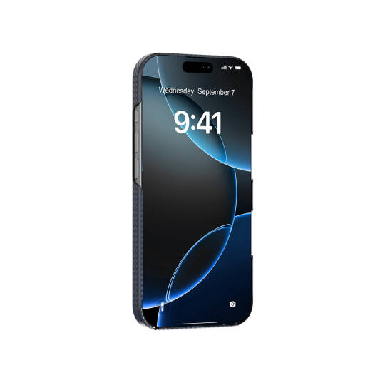 Apple iPhone 17 Pro Max Kılıf M-safe Şarj Özellikli Raptic Aramid Skin Transform Serisi Karbon Kapak - 12