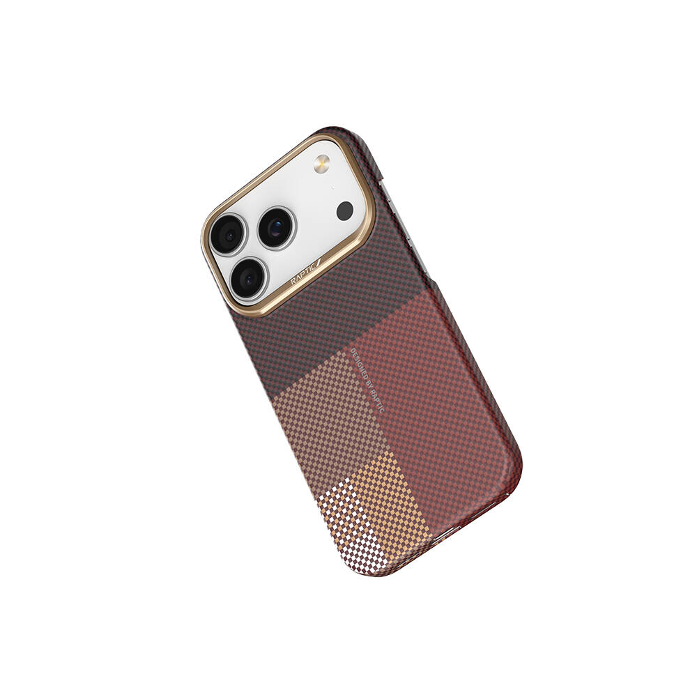 Apple iPhone 17 Pro Max Kılıf M-safe Şarj Özellikli Raptic Aramid Skin Transform Serisi Karbon Kapak - 13