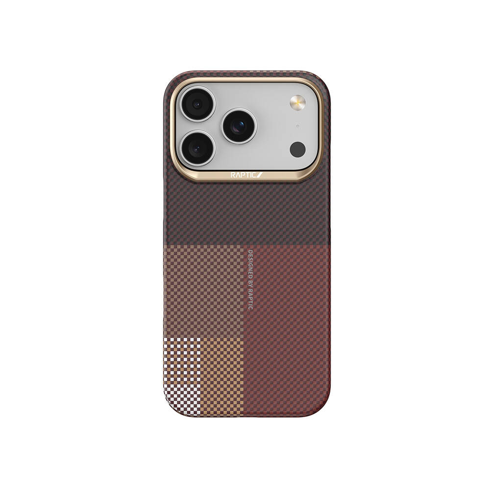 Apple iPhone 17 Pro Max Kılıf M-safe Şarj Özellikli Raptic Aramid Skin Transform Serisi Karbon Kapak - 2