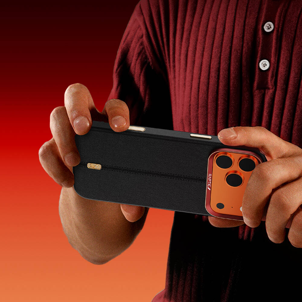 Apple iPhone 17 Pro Max Kılıf M-Safe Şarj Özellikli Raptic Urban Nano Serisi Kapak - 18