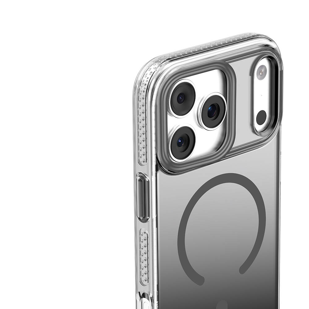 Apple iPhone 17 Pro Max Kılıf M-safe Şarj Özellikli Sararmaya Karşı Dayanıklı Mutural Icesense Serisi Kapak - 8