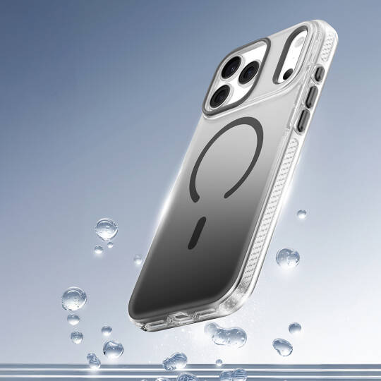 Apple iPhone 17 Pro Max Kılıf M-safe Şarj Özellikli Sararmaya Karşı Dayanıklı Mutural Icesense Serisi Kapak - 12