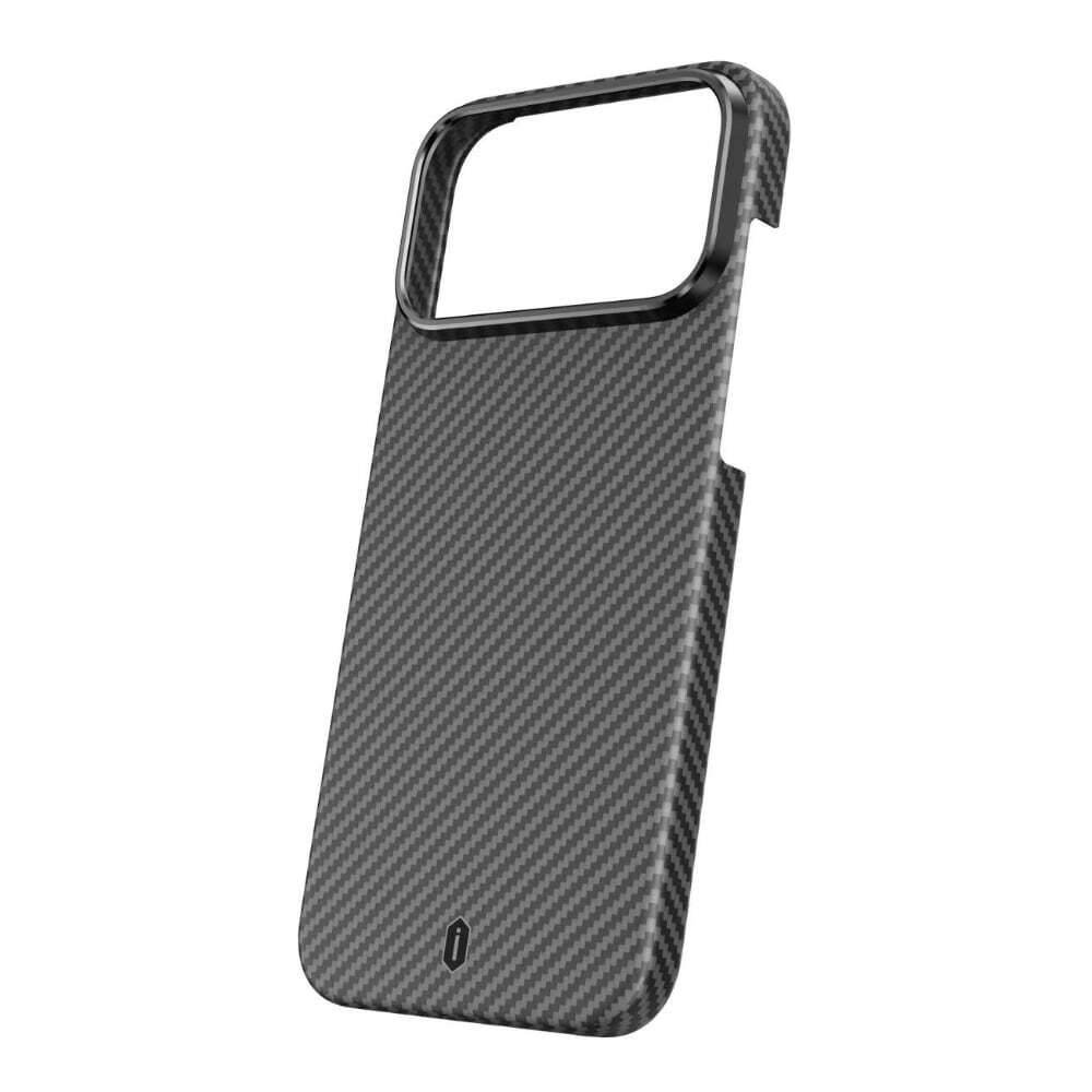 Apple iPhone 17 Pro Max Kılıf M-safe Şarj Özellikli Wiwu DCC-206 Aramid Air Kapak - 3