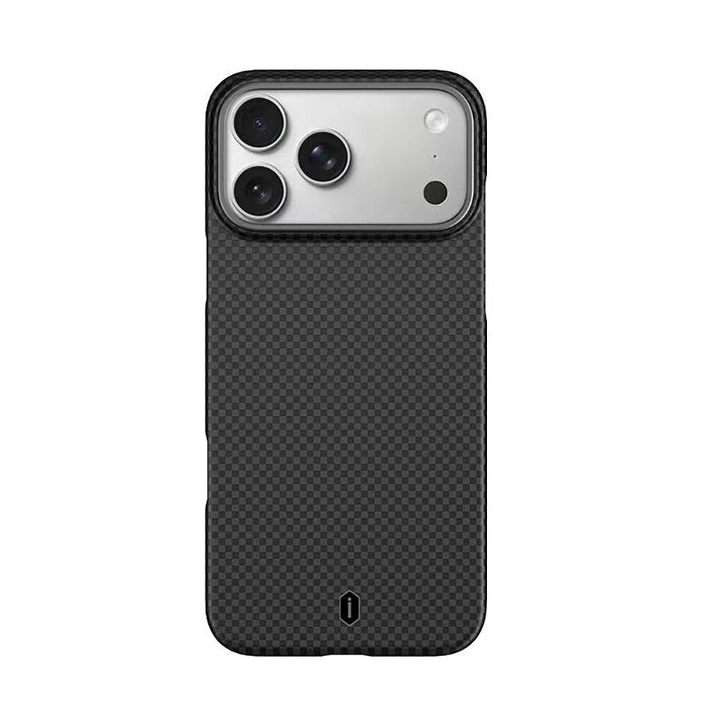 Apple iPhone 17 Pro Max Kılıf M-safe Şarj Özellikli Wiwu DCC-208 Aramid Armor Kapak - 3