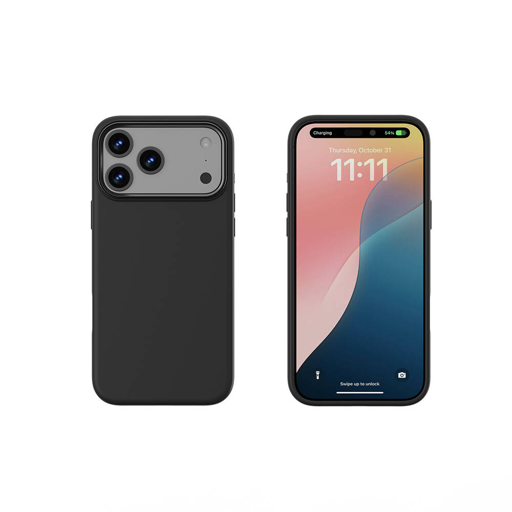 Apple iPhone 17 Pro Max Kılıf M-safe Şarj Özellikli Wiwu FGG-013 Skin Touch Serisi Kapak - 2