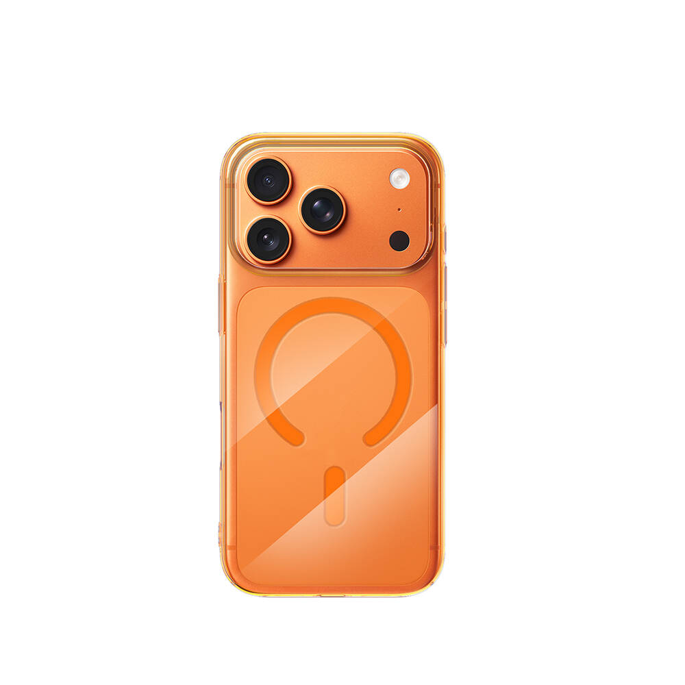 Apple iPhone 17 Pro Max Kılıf M-safe Şarj Özellikli Wiwu YXK-207 Invisible Pro Sert PC Kapak - 1