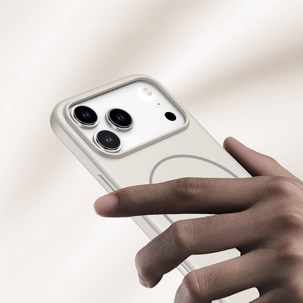 Apple iPhone 17 Pro Max Kılıf M-safe Şarj Özellikli Wlons Liza Kapak - 9