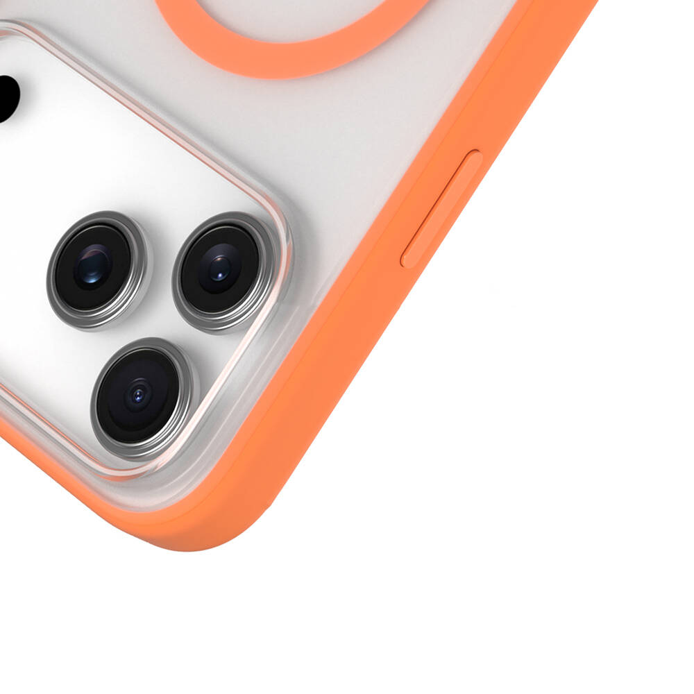 Apple iPhone 17 Pro Max Kılıf M-safe Şarj Özellikli Youngkit Clear Serisi Kapak - 8