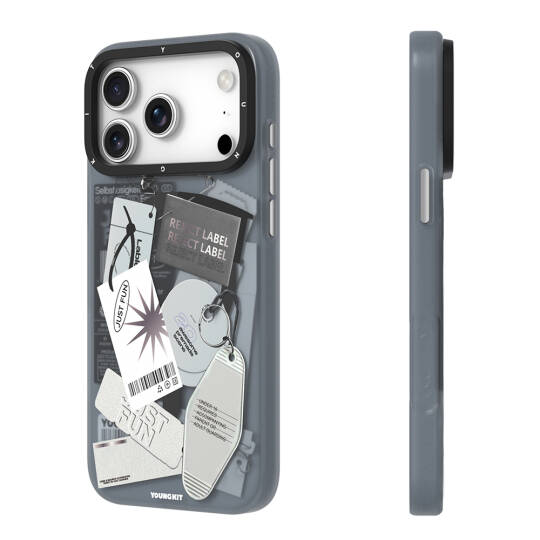 Apple iPhone 17 Pro Max Kılıf M-Safe Şarj Özellikli Youngkit Different Dimension Serisi Kapak - 8