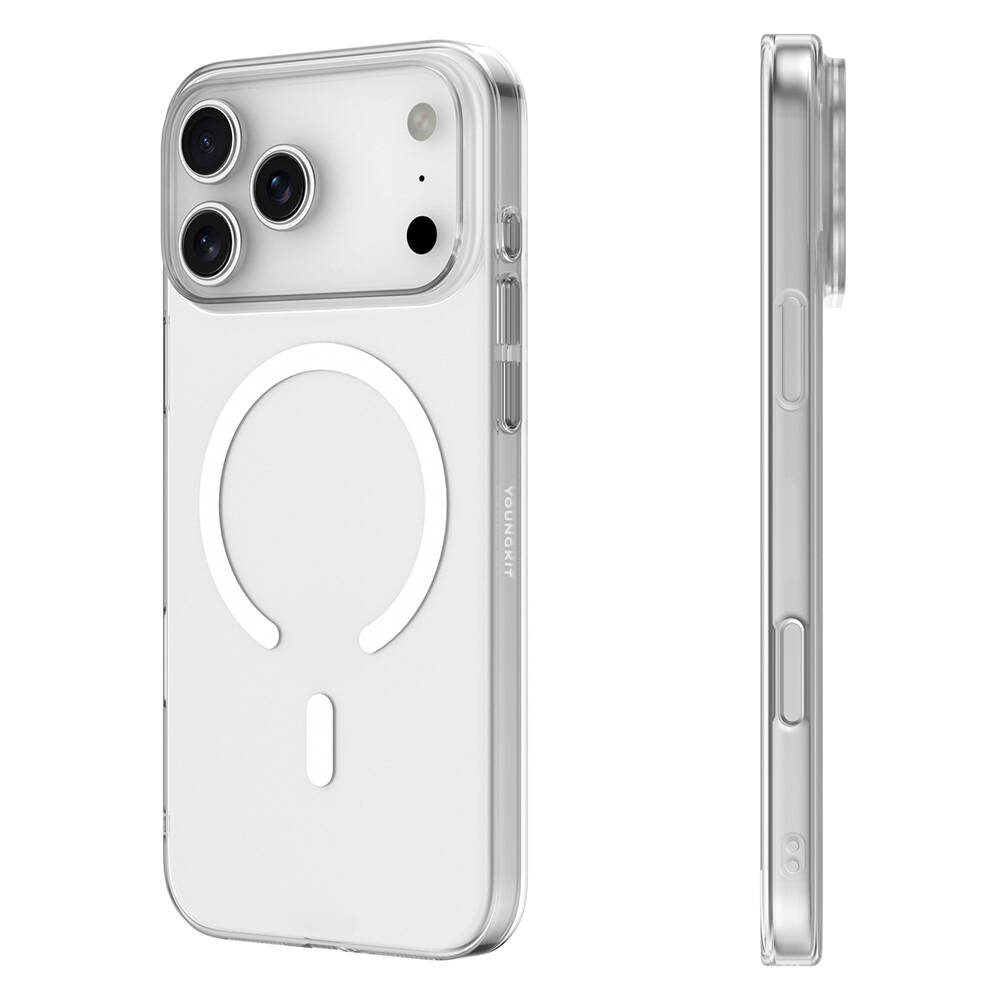 Apple iPhone 17 Pro Max Kılıf M-safe Şarj Özellikli Youngkit High Definition Serisi Kapak - 8